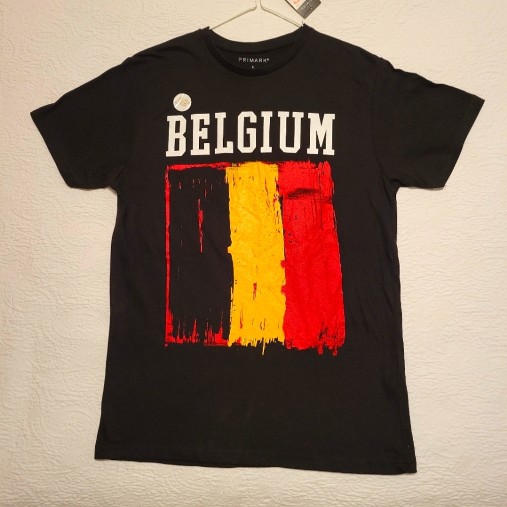 NWT Primark - Belgium Tee 🇧🇪 Men's Small